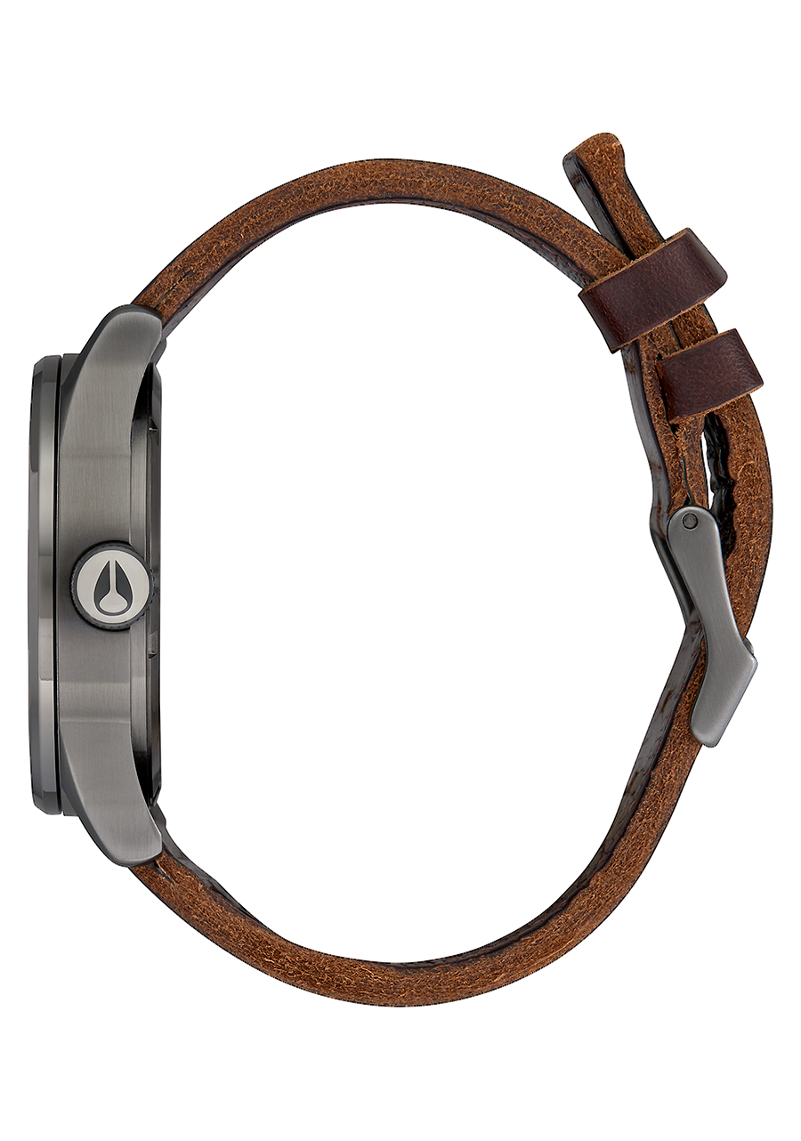 Sentry Leather - Gunmetal / Black / Dark Brown View 2