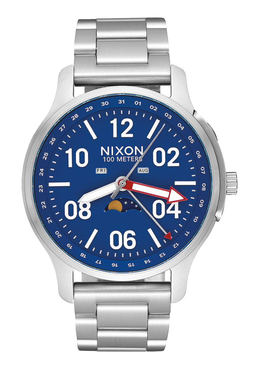Ascender Watch | Silver / Blue | Men's – Nixon EU