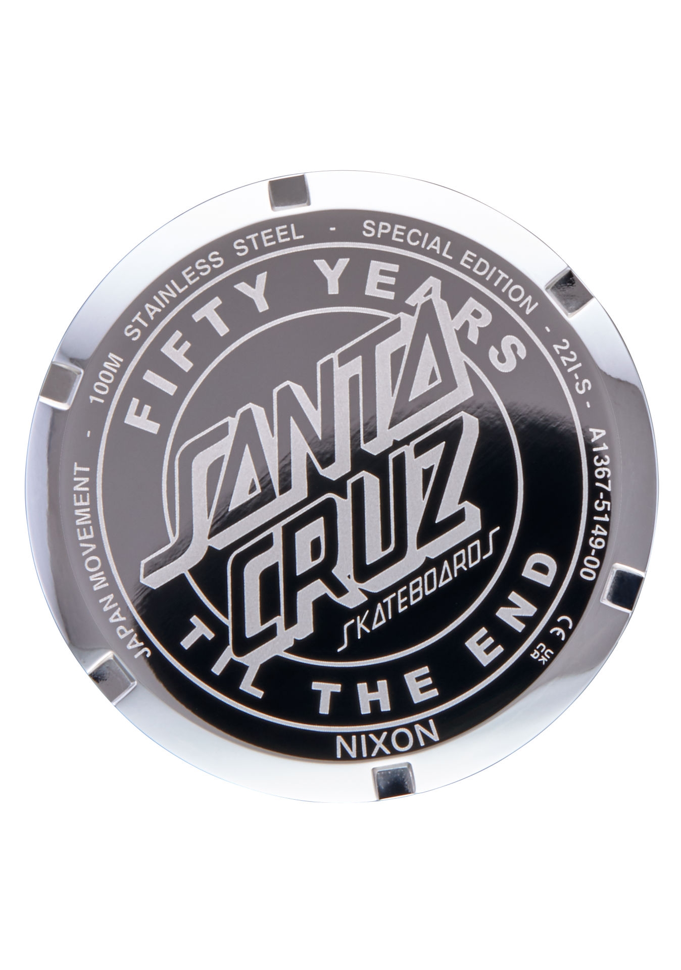 Santa Cruz Time Teller - Concrete / Screaming Hand View 5
