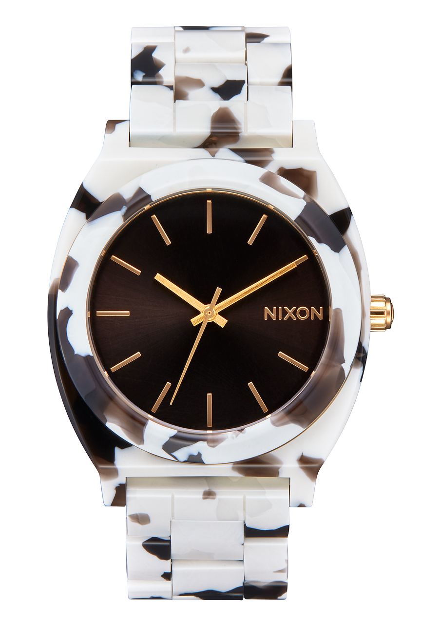 Time Teller Acetate - Black Tortoise View 1