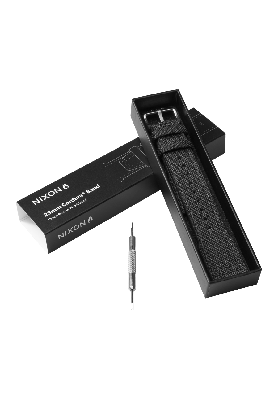 23mm Cordura Canvas Band - Dark Gray View 4