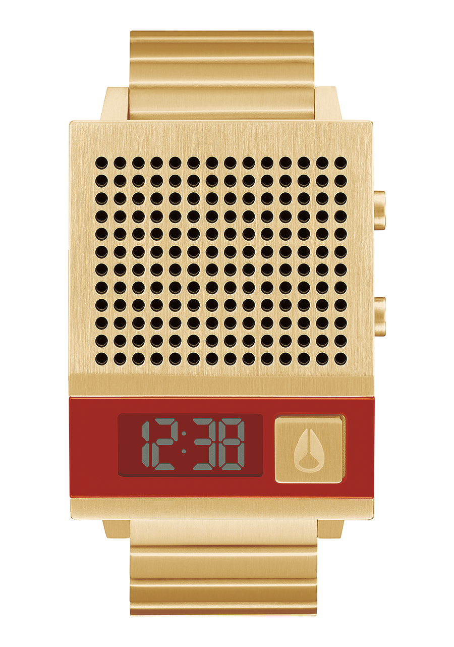 Gold Nixon Dork Too Watch