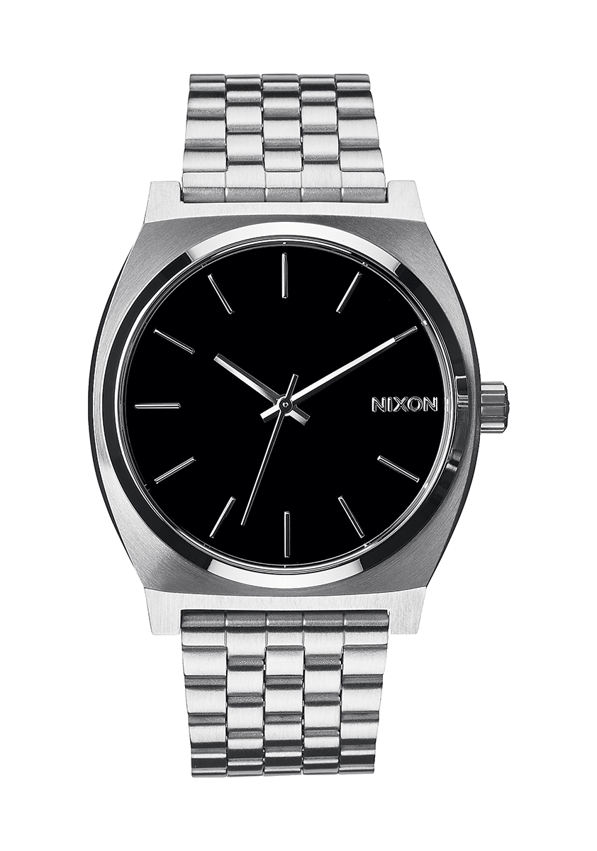 Nixon black shop time teller