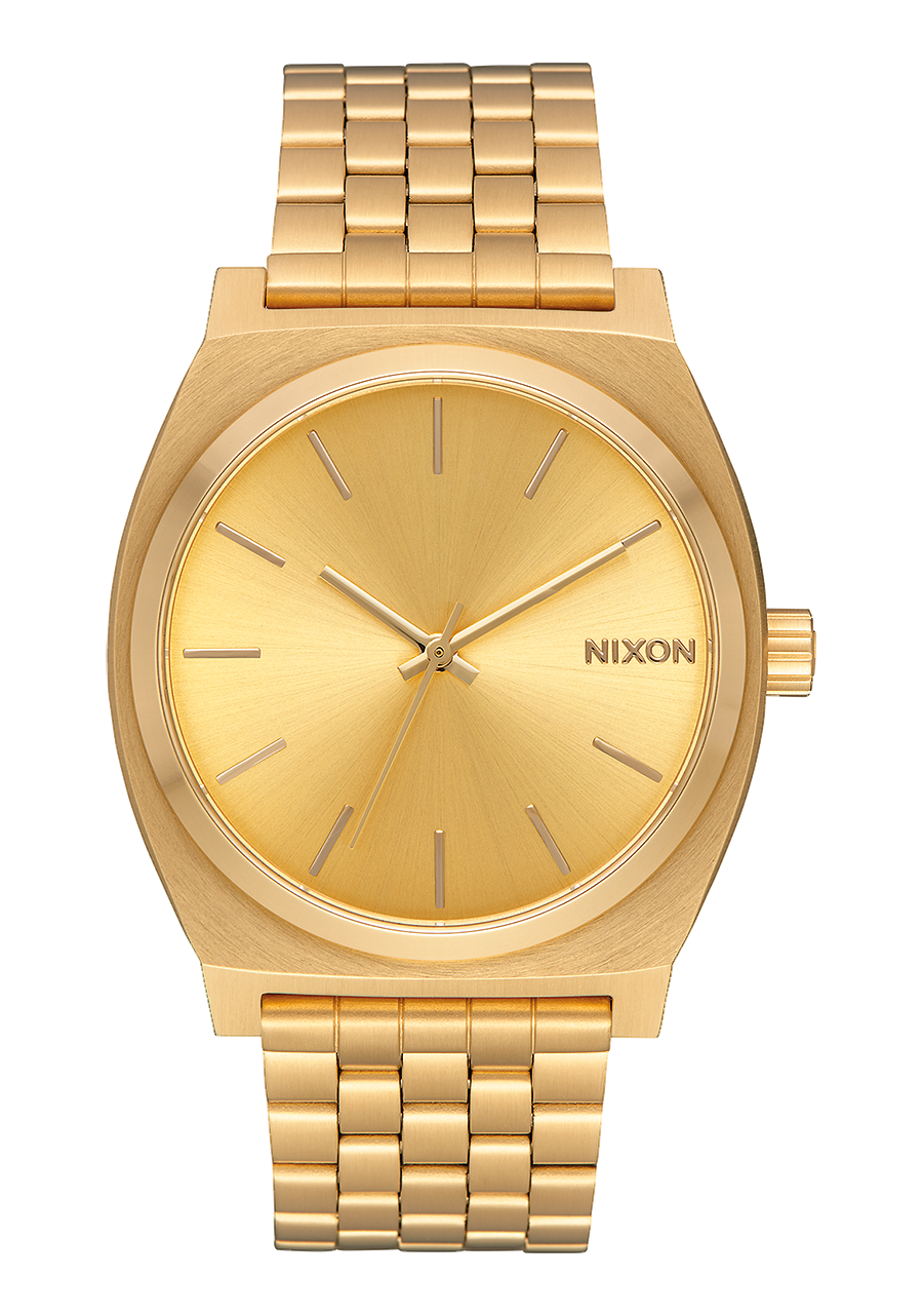 Men's Porter Leather Gold Dial Watch | World of Watches