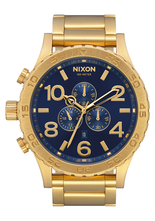 51-30 Chrono - Gold / Blue Sunray / Gold