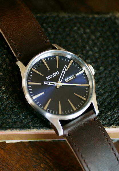 Sentry Leather - Blue / Brown View 7