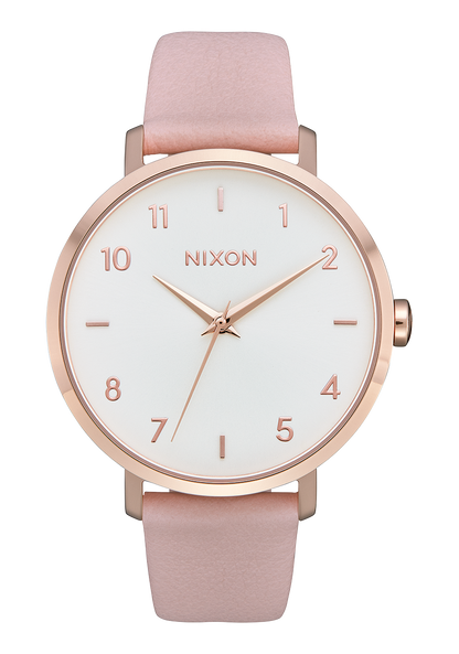 Arrow Leather - Rose Gold / Light Pink View 1