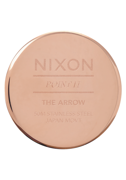 Arrow Leather - Rose Gold / Light Pink View 4