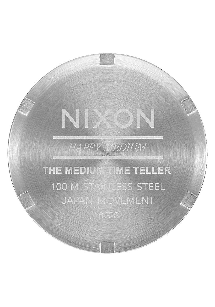 Medium Time Teller - Silver / Gold / Agave View 4