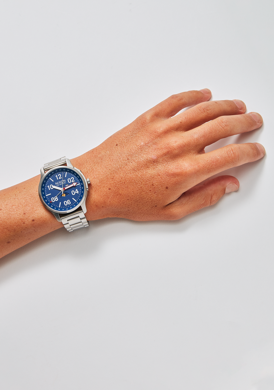 ⭐︎激レア⭐︎ NIXON ニクソンTHE ASCENDER ブルー Ascender Watch | Silver / Blue | Men's – Nixon EU