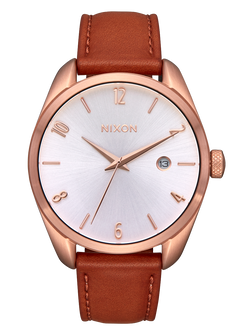 Thalia Leather - Rose Gold / White