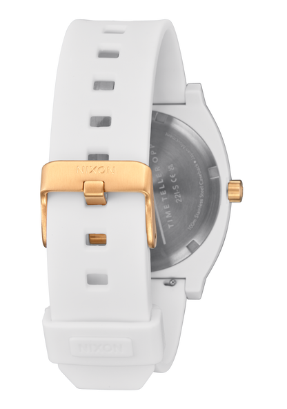 Time Teller OPP - White / Matte Gold View 4