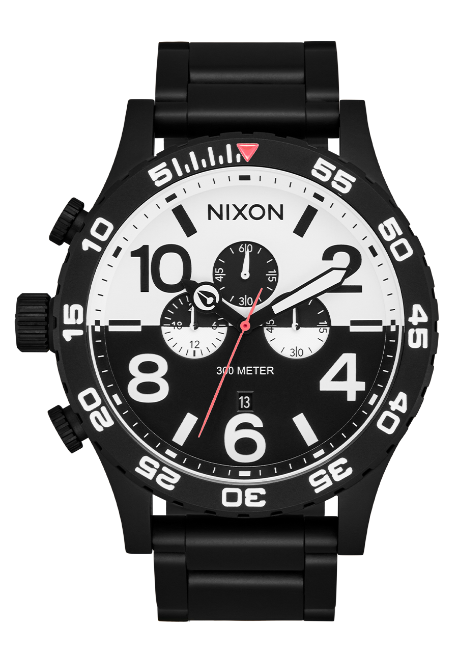 51-30 Chrono - Black / White / Black View 1