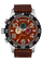 51-30 Chrono Leather - Silver / Rosewood / Chocolate