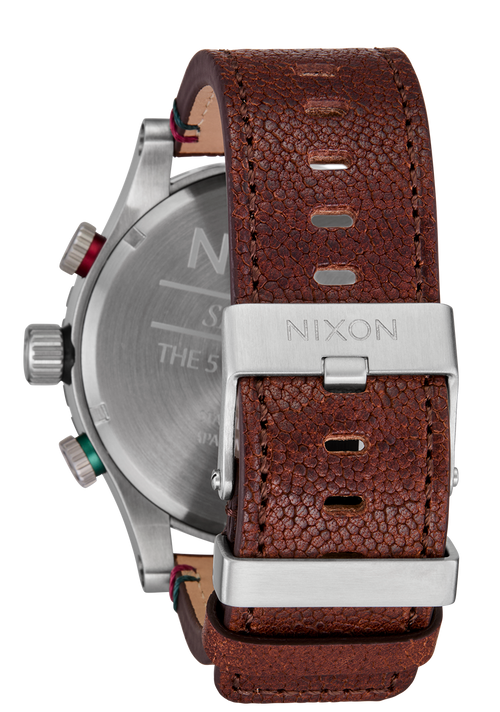 51-30 Chrono Leather - Silver / Rosewood / Chocolate