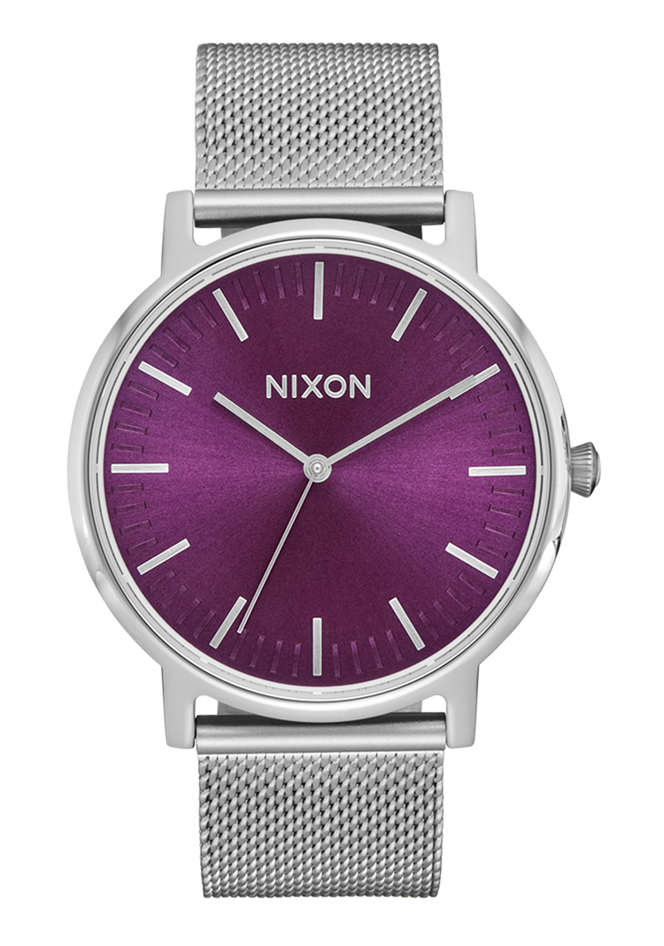 Porter Milanese - Silver / Purple Sunray