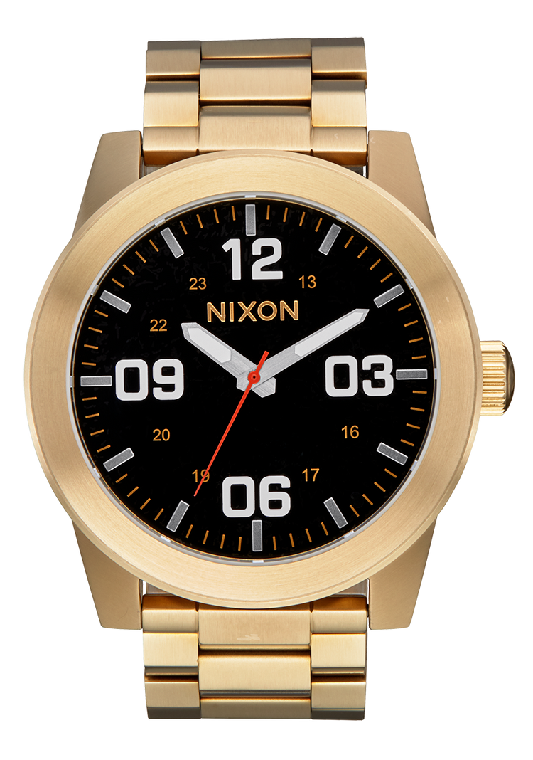 Corporal Stainless Steel - Yellow Gold / Black