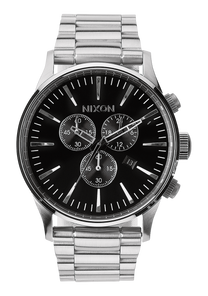 
Nixon Sentry Chrono Watch - Analog - Black - View 1