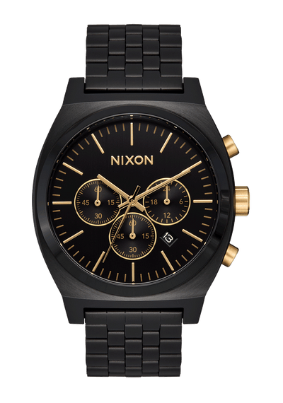 Time Teller Chrono - Black / Black / Gold
