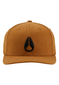 Deep Down Flexfit Athletic Fit Hat - Brown / Black View 3