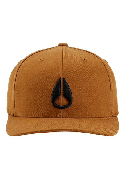 Deep Down Flexfit Athletic Fit Hat - Brown / Black View 3