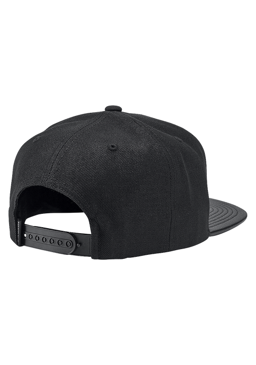 Exchange Snapback Hat - All Black / Black