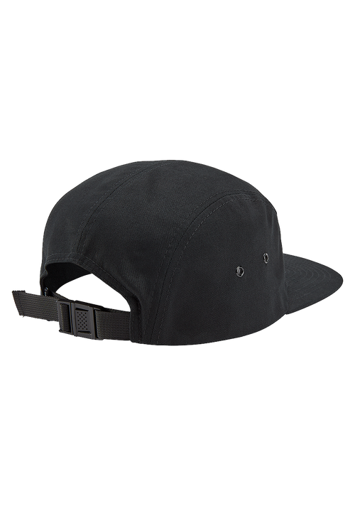 Mikey 5 Panel Hat - Black