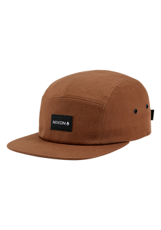 Mikey 5 Panel Hat - Brown