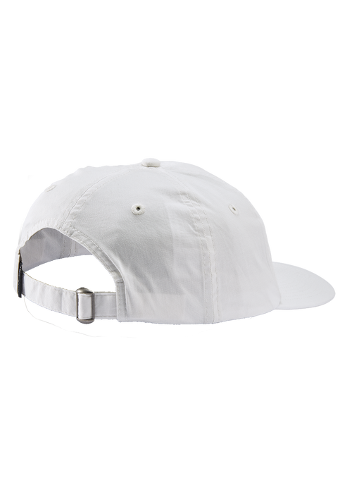 Agent Strapback Hat - White / Black