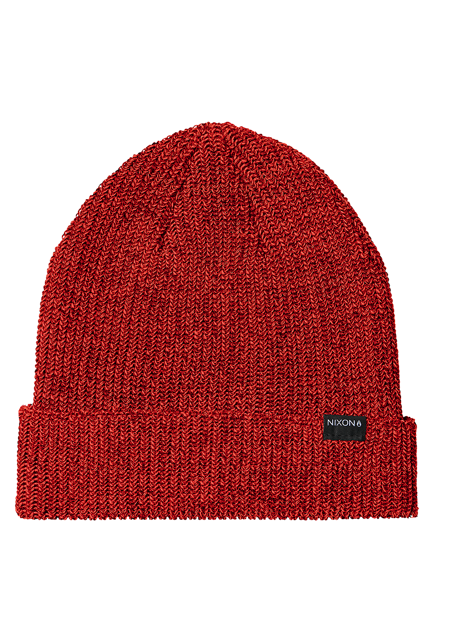Thomas Beanie - Burgundy / Fire View 1