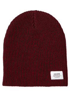 Compass Beanie - Burgundy