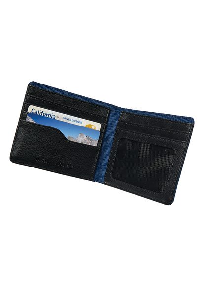 Showoff Wallet - Navy / Black View 2