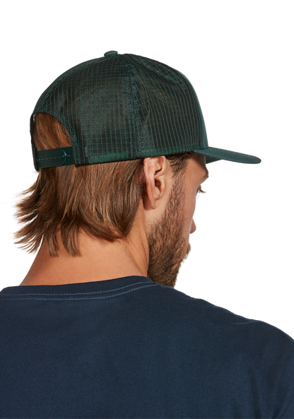 Frothy Snapback Hat - Sage / Orange View 7