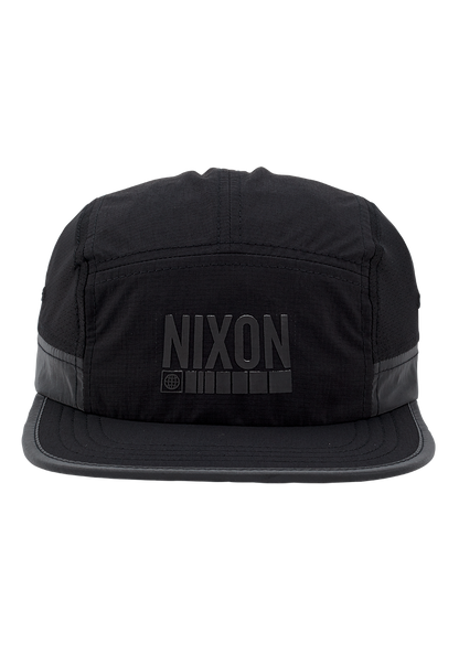 Night Runner Strapback Hat - Black View 2