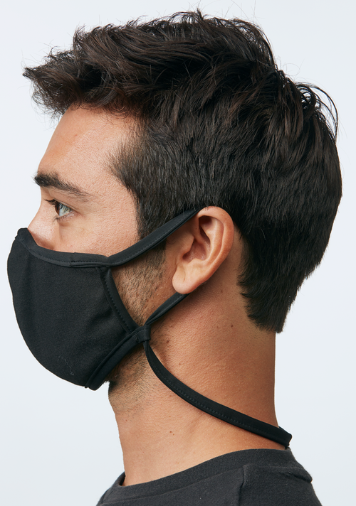 Flipside Face Mask - All Black