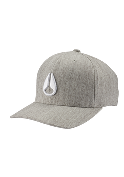 Deep Down Snapback - Heather Gray / White