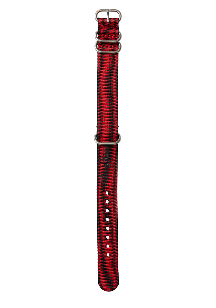 Rolling Stones 20mm Recycled One Piece Band - Red