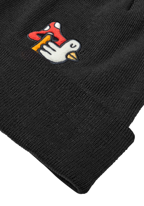 Hannah Eddy Beanie - Black