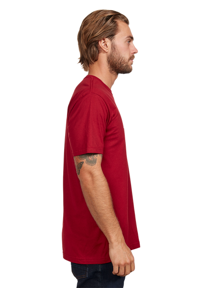 OG Script Eco-Repreve® T-Shirt - Cardinal / White View 4