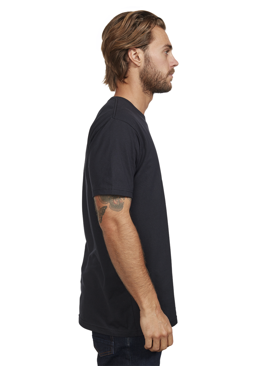 Stay Frothy Repreve® T-Shirt - Black / White View 4